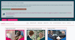 Desktop Screenshot of legalombudsman.org.uk